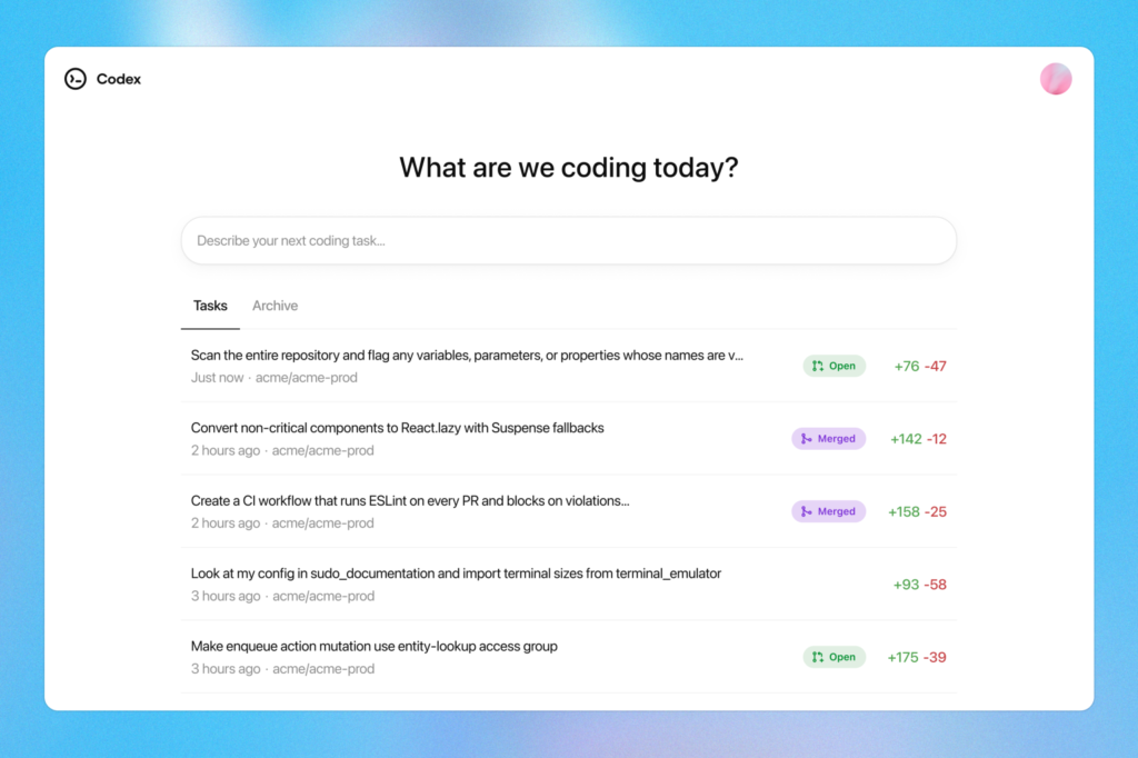 همه‌چیز درباره Codex؛ ایجنت هوش مصنوعی جدید OpenAI برای کدنویسی در ChatGPT
